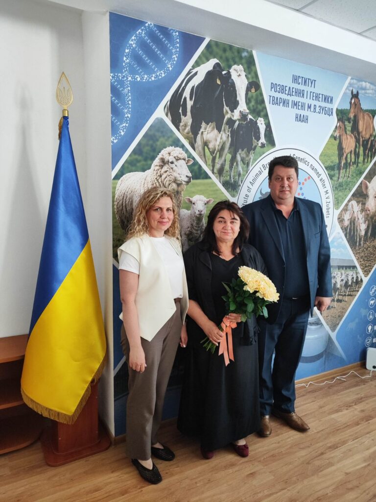 Ануш Балян обрано директором Інституту розведення і генетики тварин імені М.В. Зубця